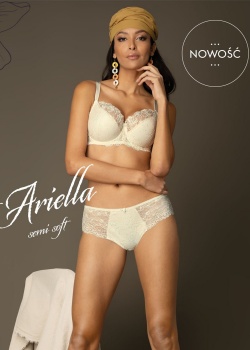 Dama Kier Biustonosz Ariella Semi-soft Kremowy