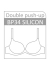 Nipplex Biustonosz Lidia Double Push-up Różowy 2