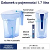 Zero Water - Dzbanek Filtrujący pojemność 1,7 l 1szt 5