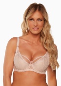 Gaia - Biustonosz Leandra BSO 1241 Semi-soft Różowy