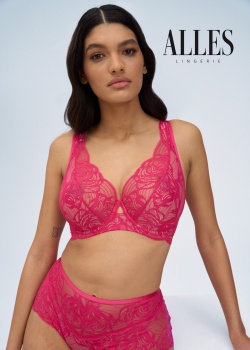 Alles Biustonosz Euphoric Rouge M Bralette Amarant