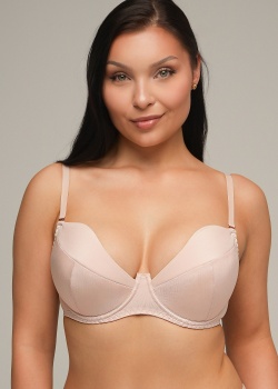 Ava Biustonosz AV 2202 Push-up Beżowy