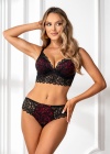 Dama Kier Biustonosz Nemezis Push-up Cz-malinowy 1