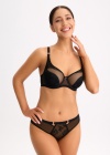 Bella Misteria Biustonosz Czarny Diament Semi-Soft SS15 1