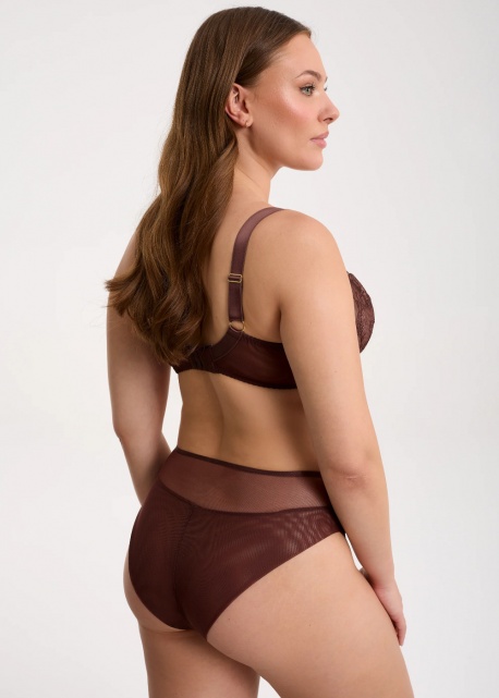 Ewa Bień Figi Kira C125 Wysokie Czekoladowe