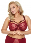 Nessa - Biustonosz Valentyna Soft Bordowy