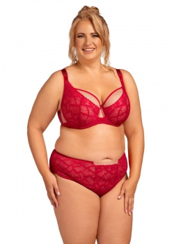 Nessa Biustonosz Tiffany Soft Czerwony