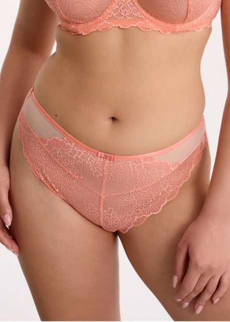 Ewa Bień Figi Maribel C511 Tanga Brzoskwiniowe