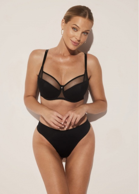 Kinga Biustonosz Sophie BC-676 Semi-soft Czarny