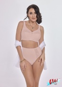 Viki - Biustonosz Irena 585 Soft Bez Fiszbin Różowy