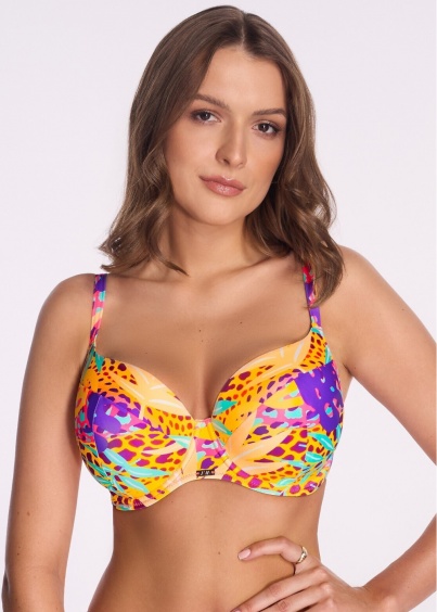 Ava Biustonosz Kąpielowy SK-240 Full Cup Jungle Pop