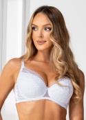 Dama kier - Biustonosz Jeniffer 2957 Push-up Biały
