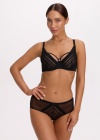 Gaia Biustonosz Alicia BS0 1395 Semi-soft Czarny 1